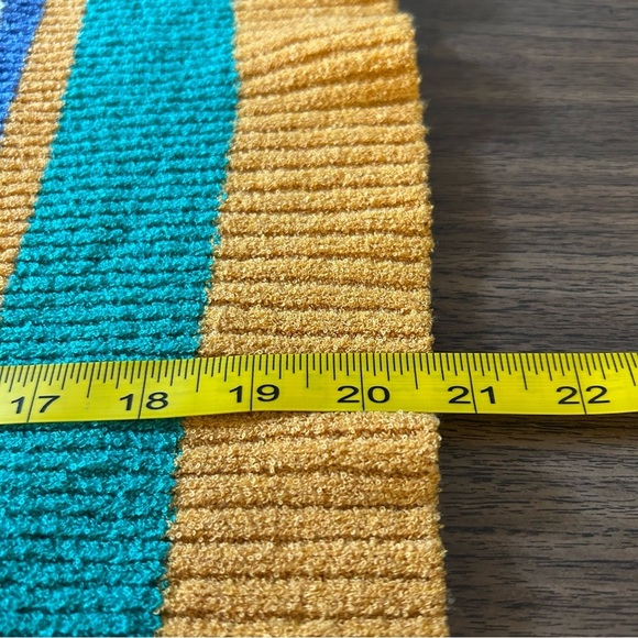 By together knit colour block sweater oversized size small boho colors - Picture 10 of 10